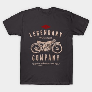 The Legendary motorcycle company distressed T-Shirt